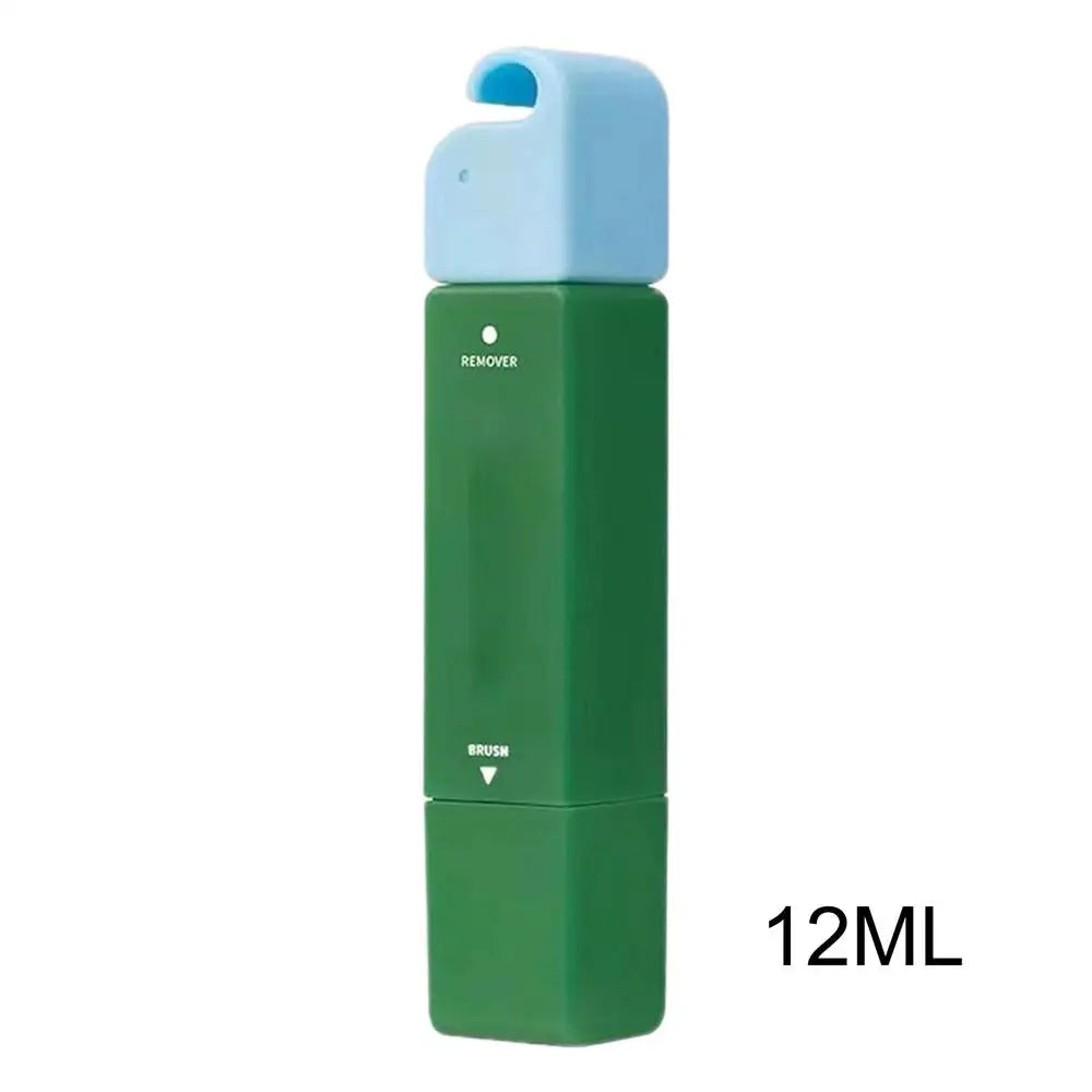 12ML White Clothes Stain Remover Pen Strong Portable Waterless Oil Laundry Stain Removers No Washing Double-Headed Bleach Pen