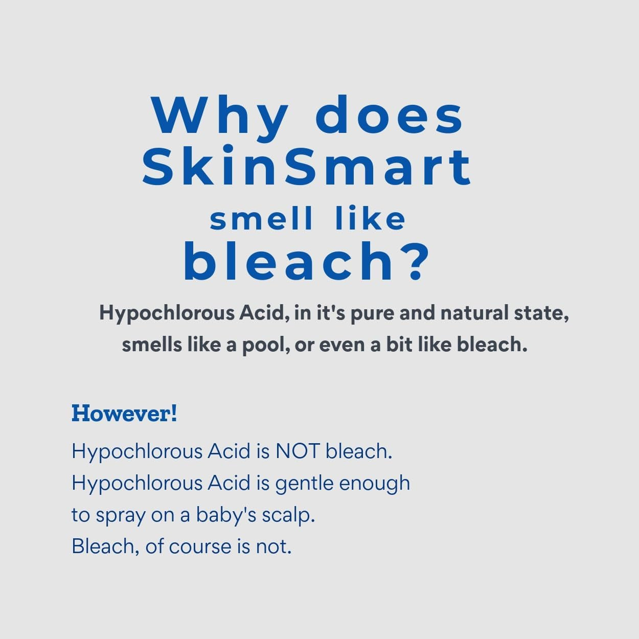 Eczema Therapy with Hypochlorous Acid, Removes Bacteria so Skin Can Heal, for Adults, Kids and Seniors, 8 Ounce Clear Spray