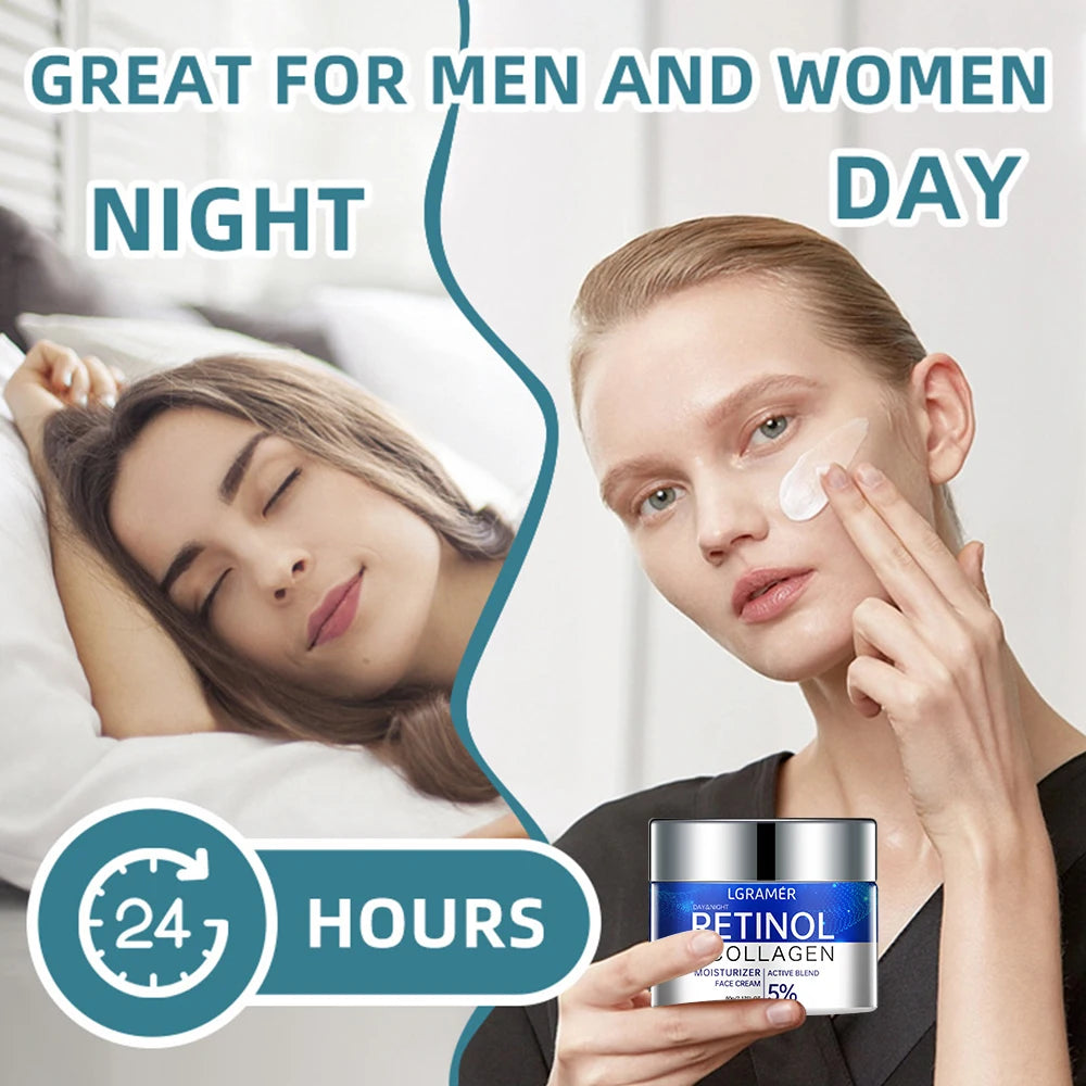 Retinol Wrinkle Removing Cream anti Aging Firming Lifting Fade Fine Lines Whitening Moisturizing Brightening Skin Care Cosmetic
